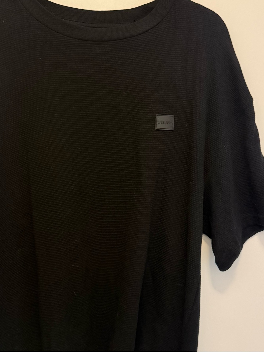 Wit & Wisdom Black Men's Short Sleeve Crew Tee